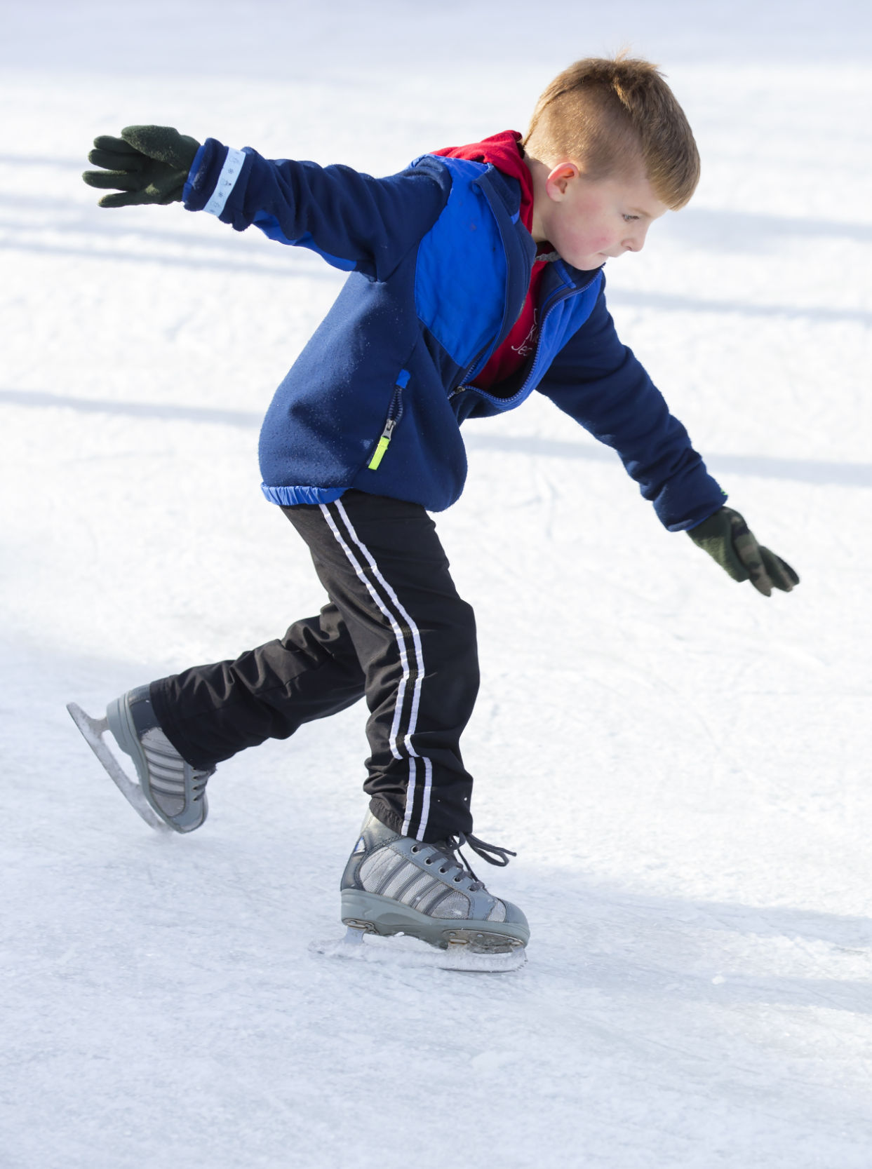 Piedmont Winterfest skating rink